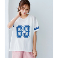 ナンバリングプリントメッシュTシャツ（水陸両用） 大きいサイズ