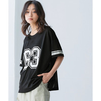 ナンバリングプリントメッシュTシャツ（水陸両用） 大きいサイズ
