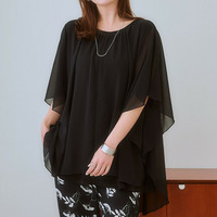  シフォンドルマンチュニック 大きいサイズ