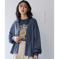 綿混うすカルゆるシルエットＶネックカーディガン（UVカット・吸汗速乾・抗菌防臭・毛玉防止） 大きいサイズ