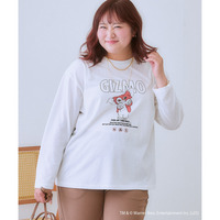 【GREMLINS】ゆるシルエットプリントTシャツ 大きいサイズ
