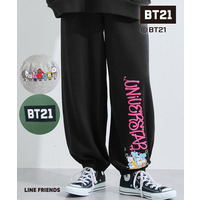 【BT21】ルーズシルエットスウェットパンツ 大きいサイズ