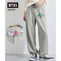 【BT21】ルーズシルエットスウェットパンツ 大きいサイズ