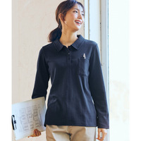 ペン差し長袖ポロシャツ（吸汗速乾・UVカット） 大きいサイズ