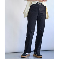 すごのびストレッチツイルストレートパンツ（ゆったり太もも）（股下６８ｃｍ） 大きいサイズ