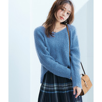 前後2WAYブークレニットトップス 大きいサイズ