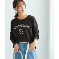 綿100％長袖プリントTシャツ（UVカット） 大きいサイズ