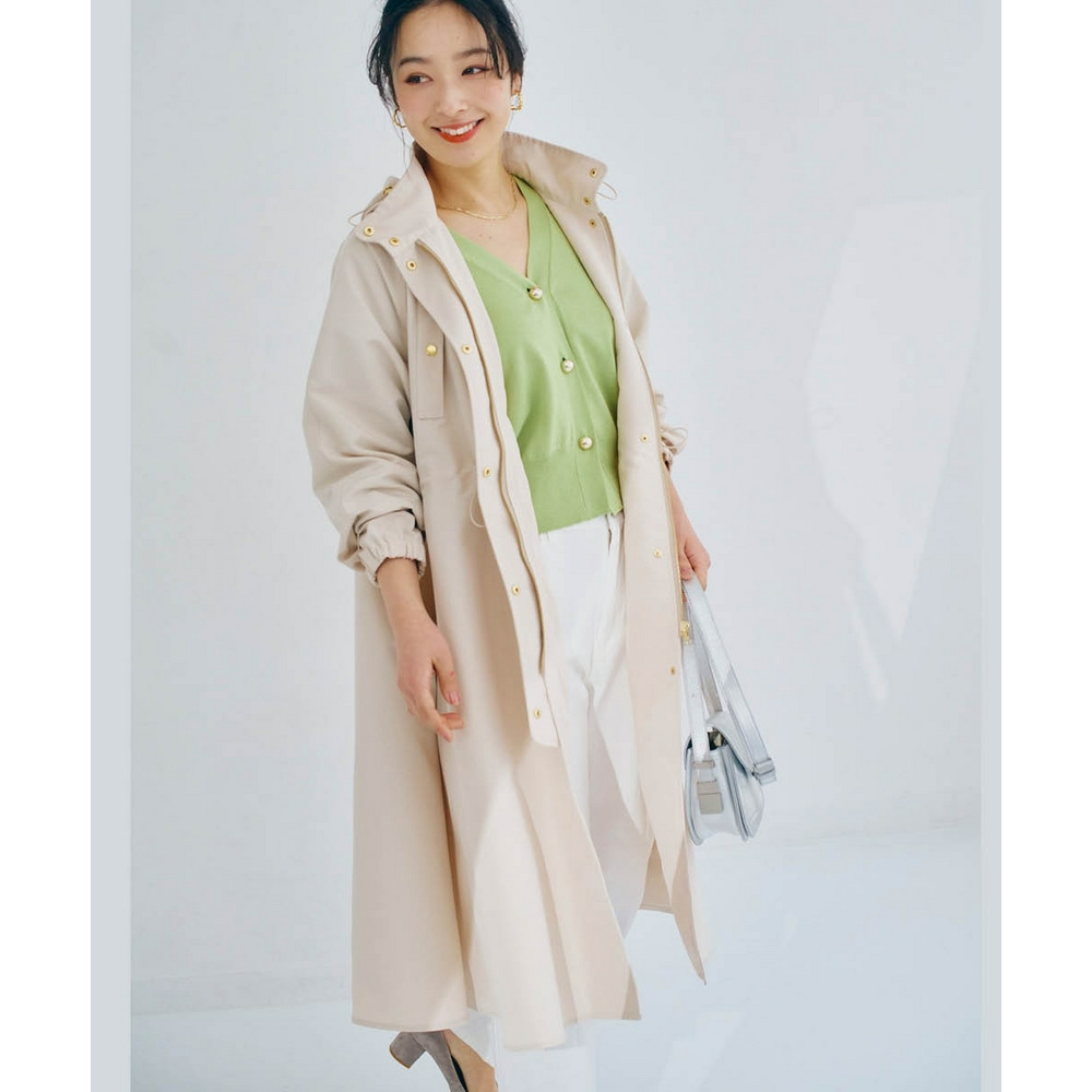 【はっ水】マウンテンパーカー(ロング丈) 大きいサイズ1