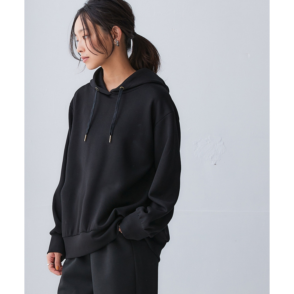 なめらかポンチ素材 プルパーカー(セットアップ可能) 大きいサイズ17