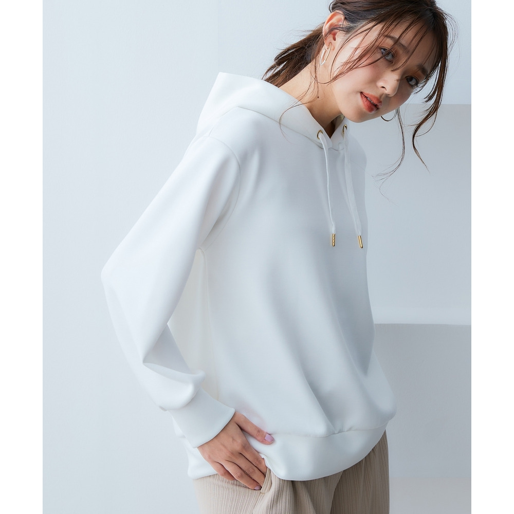 なめらかポンチ素材 プルパーカー(セットアップ可能) 大きいサイズ18