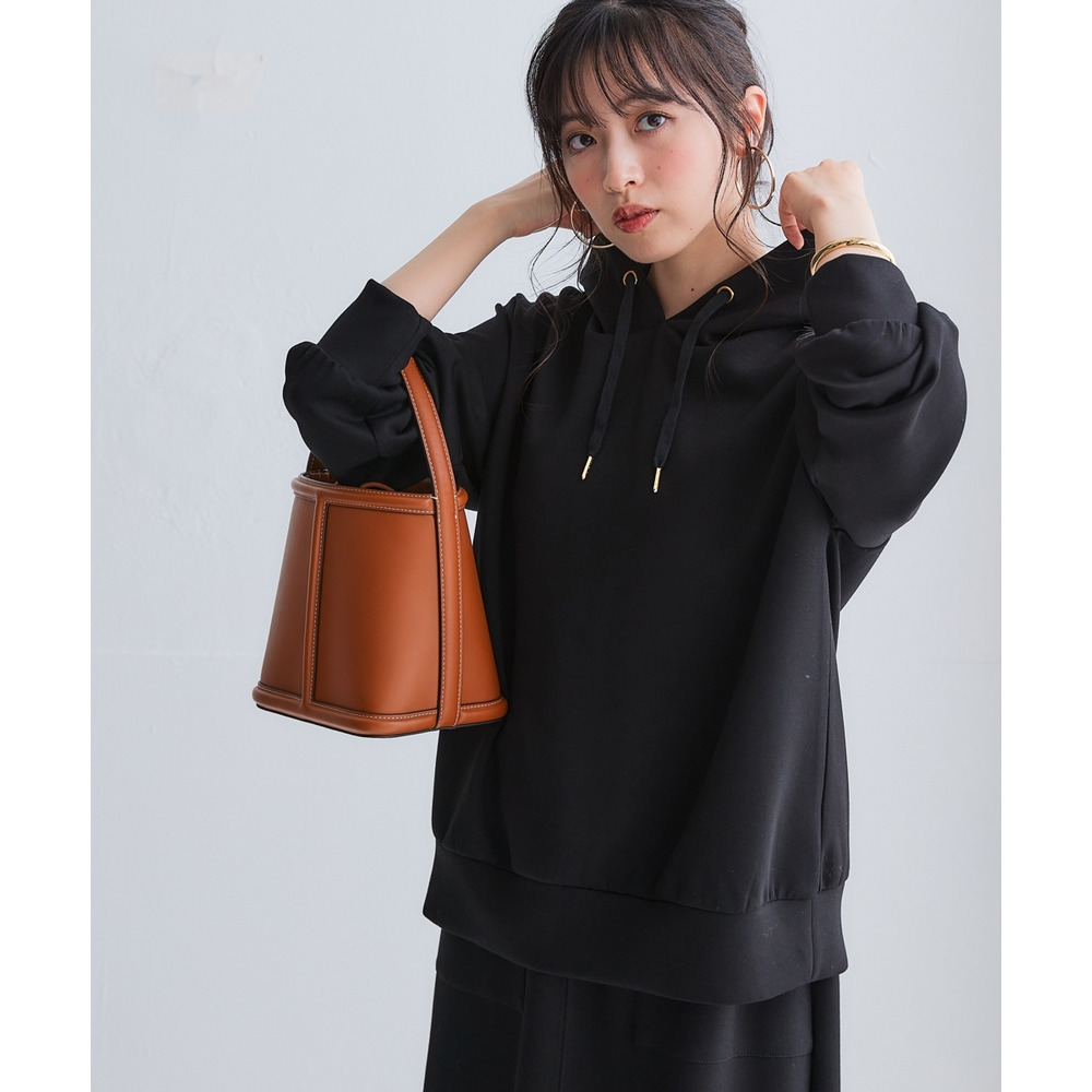 なめらかポンチ素材 プルパーカー(セットアップ可能) 大きいサイズ20