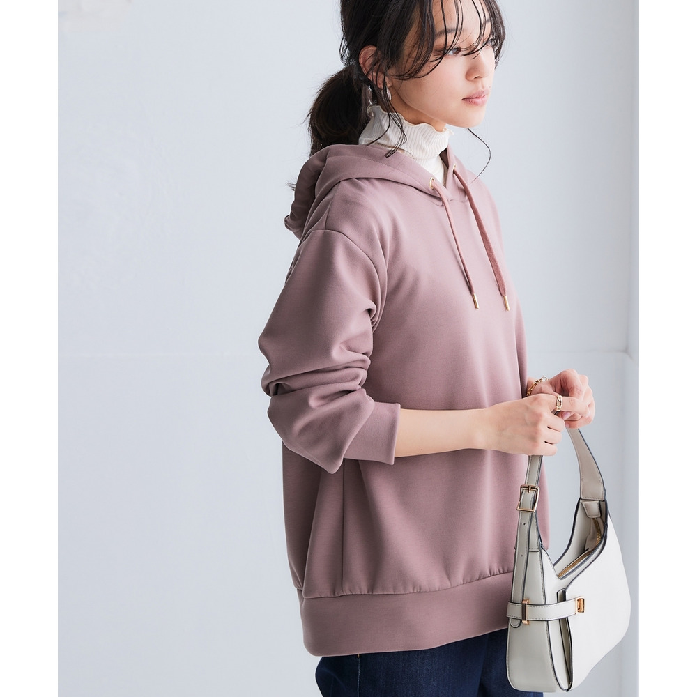 なめらかポンチ素材 プルパーカー(セットアップ可能) 大きいサイズ22