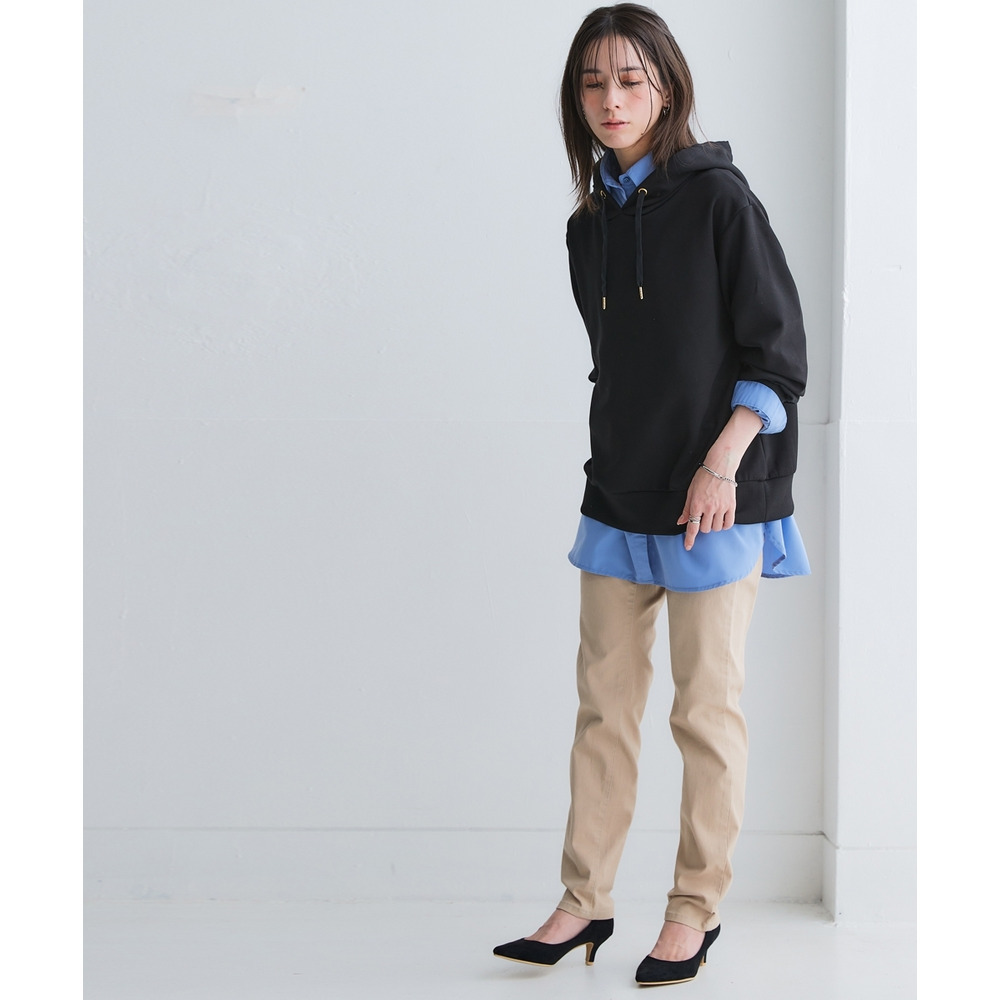 なめらかポンチ素材 プルパーカー(セットアップ可能) 大きいサイズ25