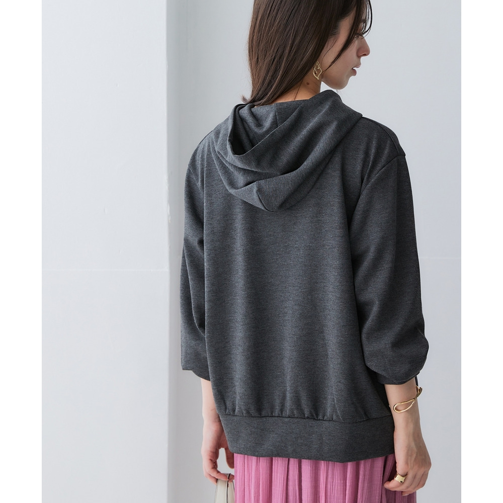 なめらかポンチ素材 プルパーカー(セットアップ可能) 大きいサイズ29