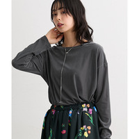 シアーベロアオーバーサイズトップス 大きいサイズ