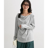 カシュクールカットソートップス 大きいサイズ