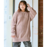 ジャガードニットチュニック 大きいサイズ