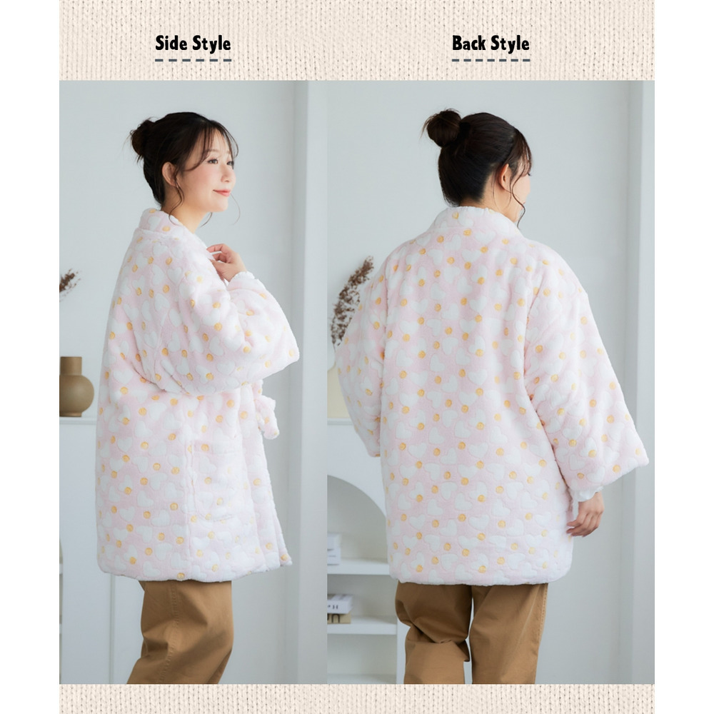 ふんわりあたたかはんてん 大きいサイズ6