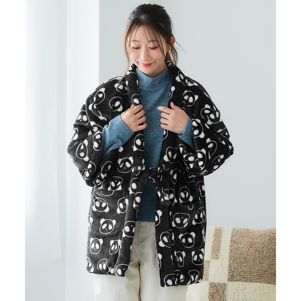 ふんわりあたたかはんてん 大きいサイズ1