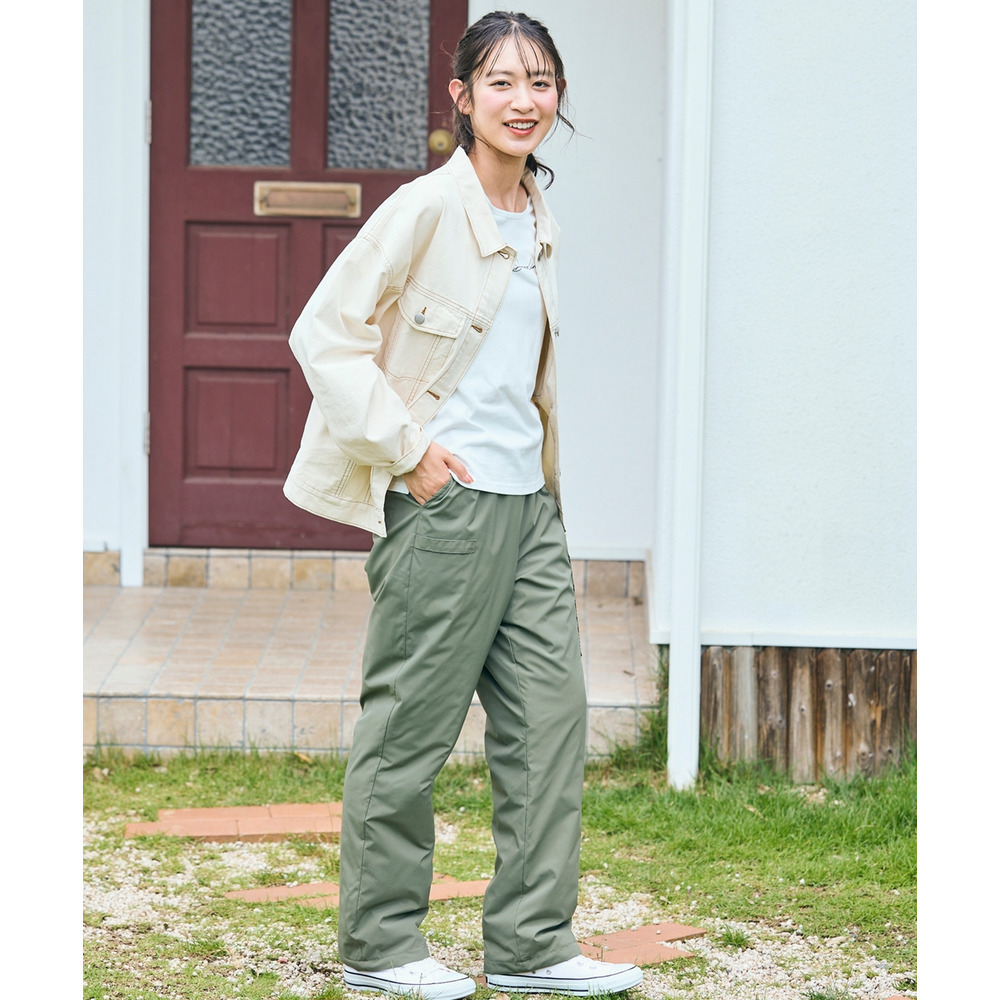 裏ボア手ぶらお散歩パンツ(はっ水) 大きいサイズ10