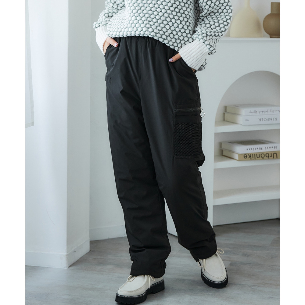 裏ボア手ぶらお散歩パンツ(はっ水) 大きいサイズ1