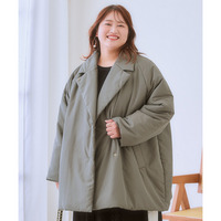 ミディアム丈中わたモンスターコート 大きいサイズ