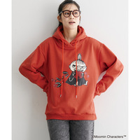 【ムーミン】プリントパーカー 大きいサイズ