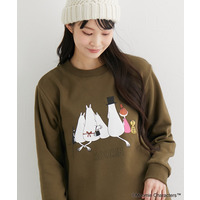 【ムーミン】プリントチュニック 大きいサイズ