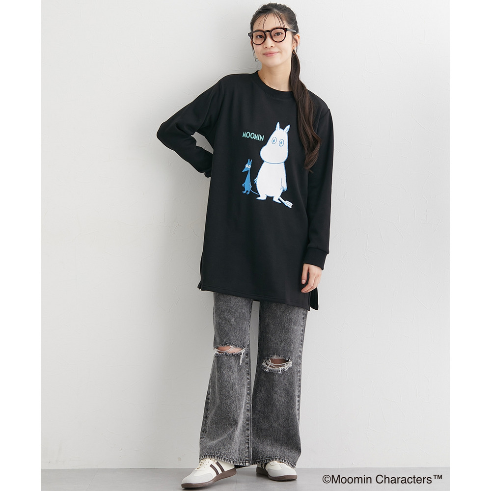 【ムーミン】プリントチュニック 大きいサイズ11