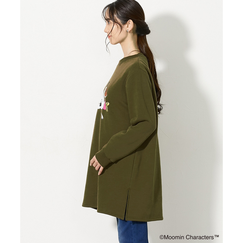 【ムーミン】プリントチュニック 大きいサイズ17
