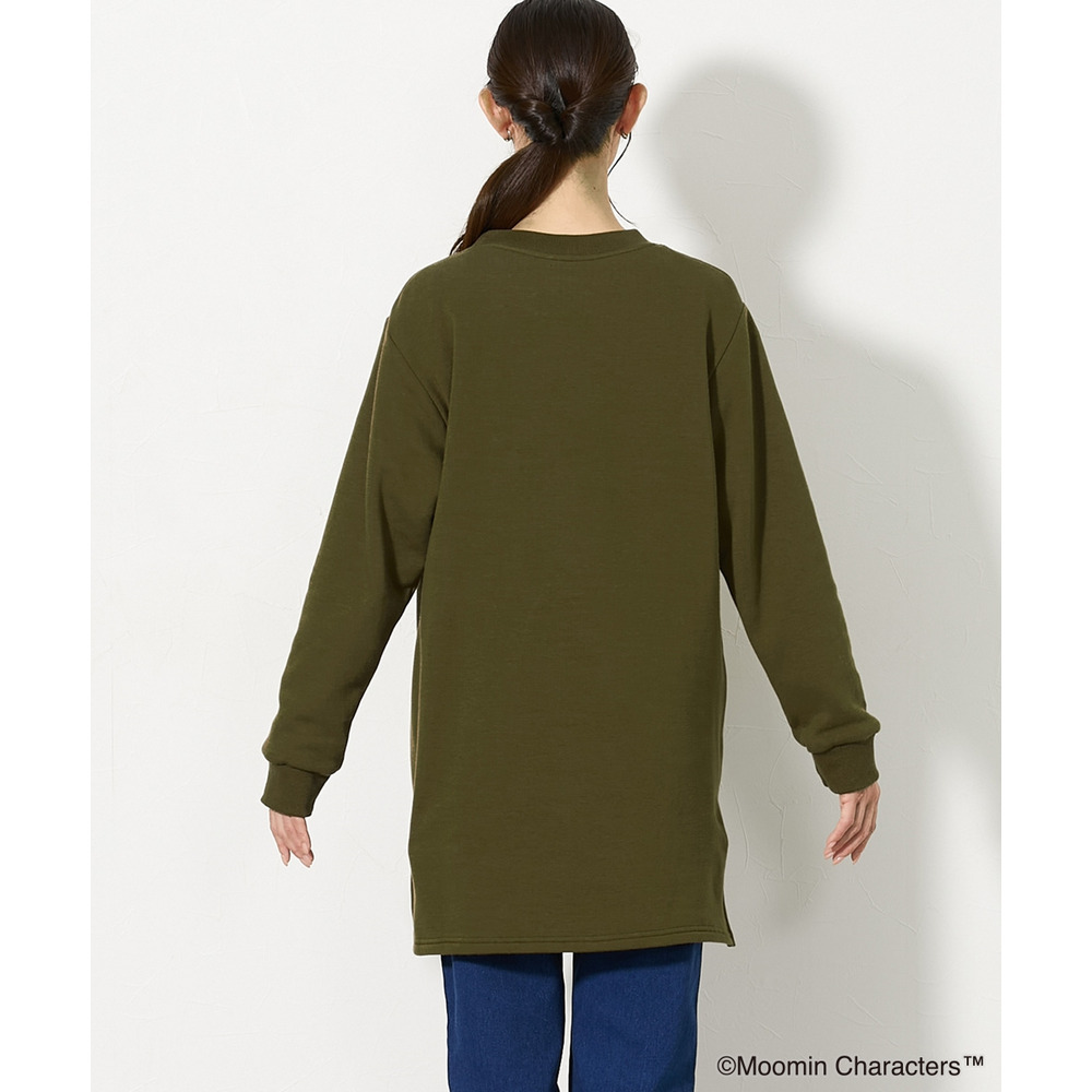 【ムーミン】プリントチュニック 大きいサイズ18