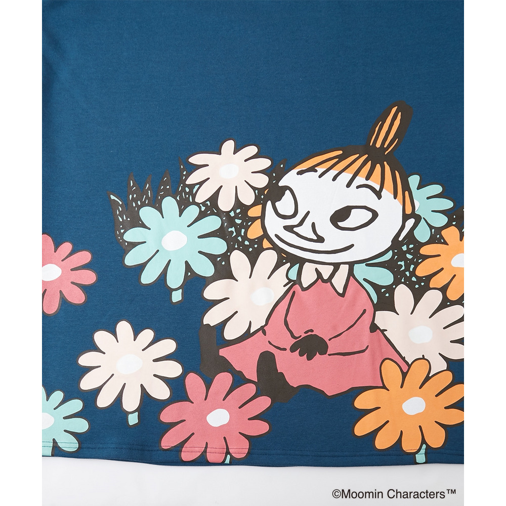 【ムーミン】プリントチュニック 大きいサイズ22