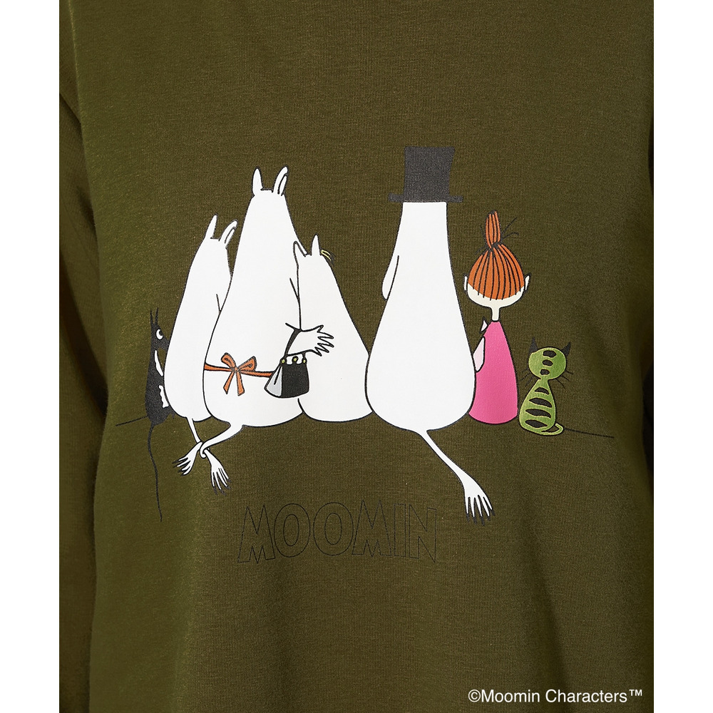 【ムーミン】プリントチュニック 大きいサイズ24