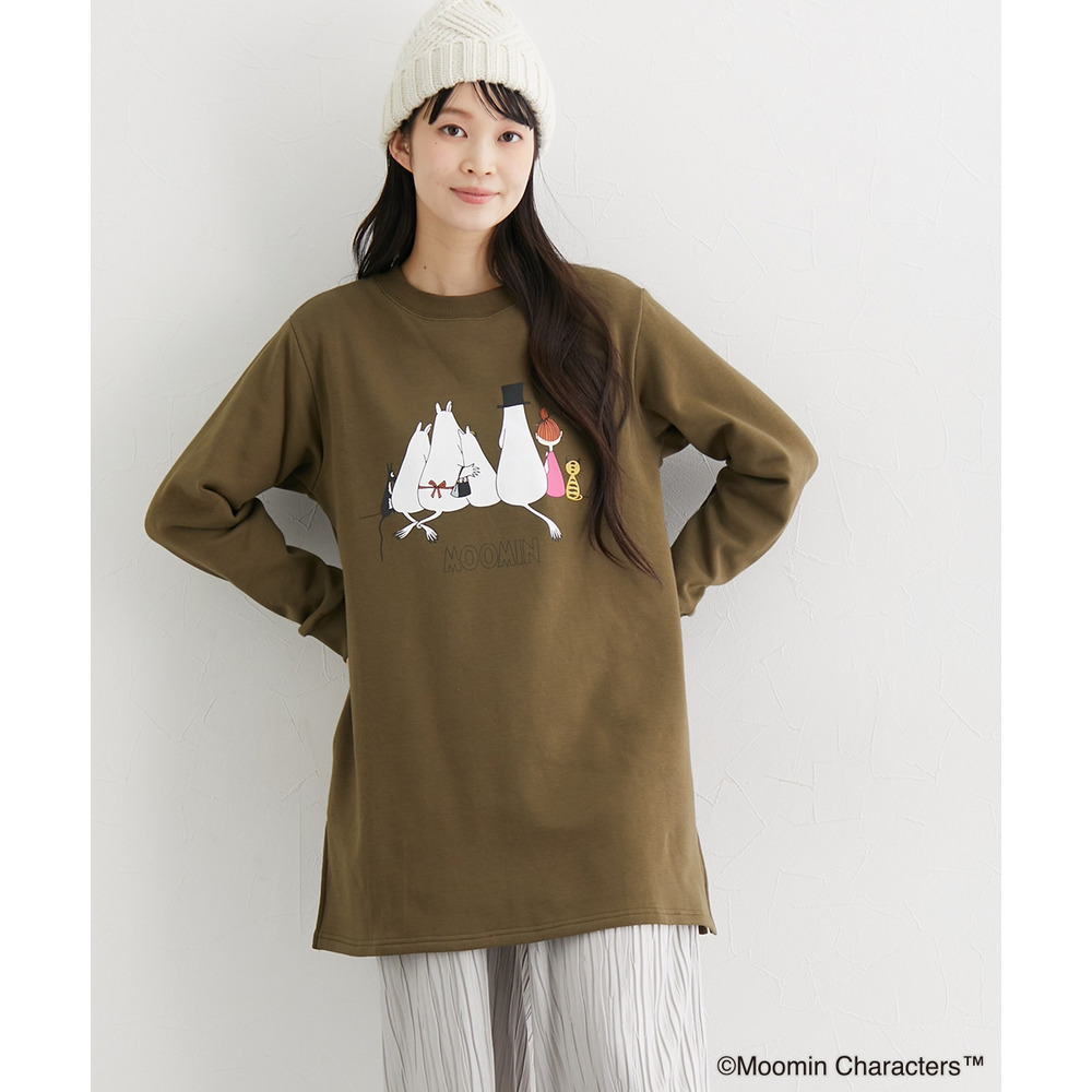 【ムーミン】プリントチュニック 大きいサイズ7