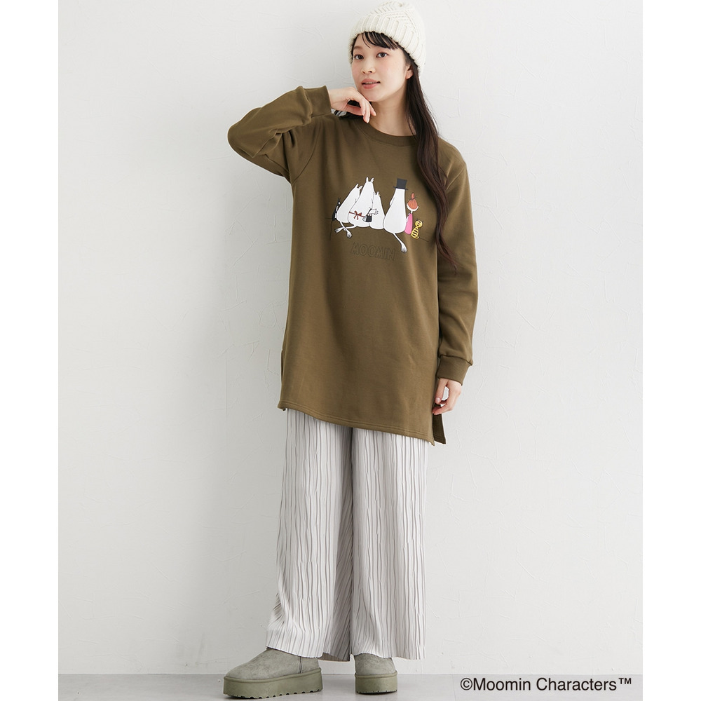 【ムーミン】プリントチュニック 大きいサイズ8