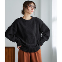 ロールプチハイネックラーベン編オーバーサイズニット 大きいサイズ