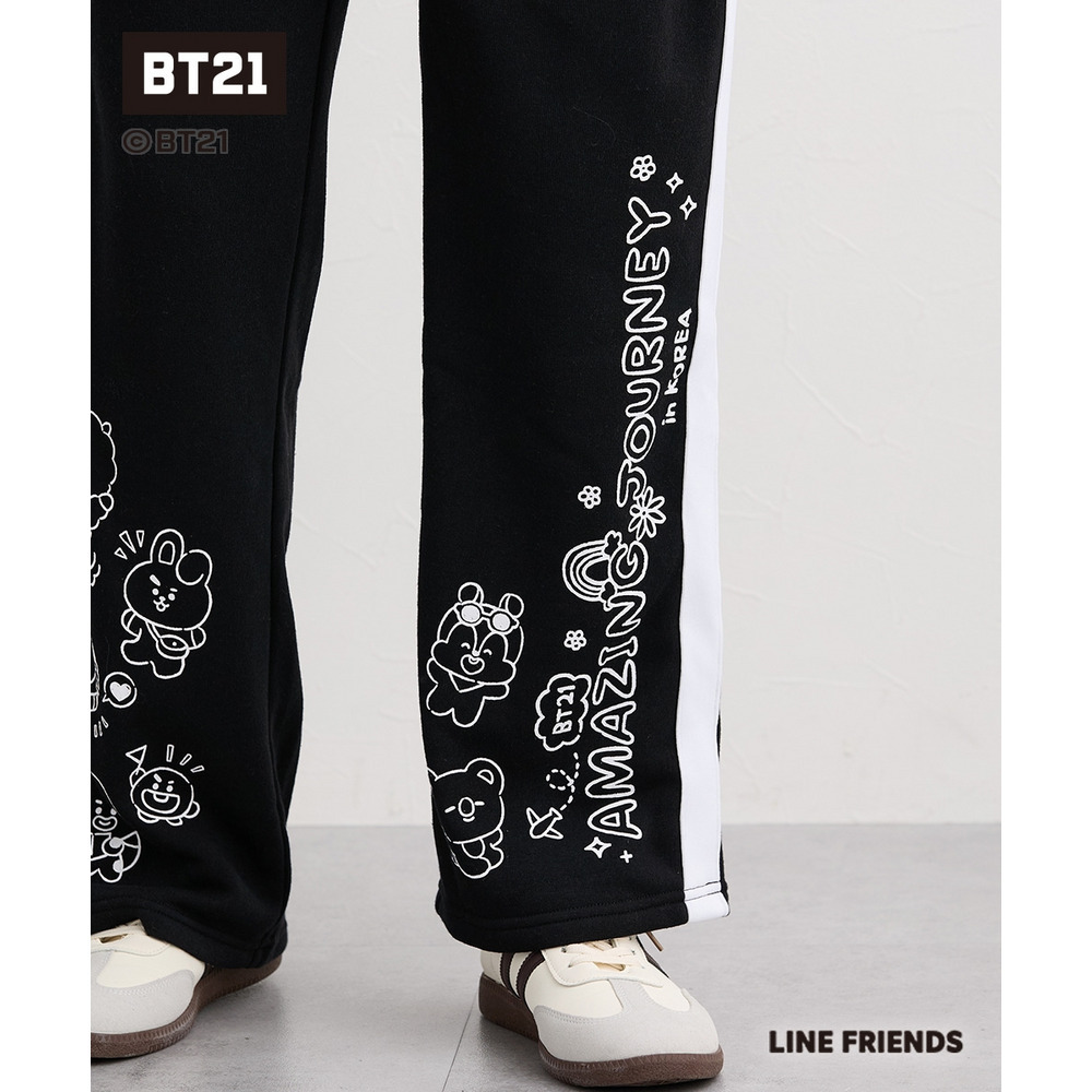 【BT21】裏起毛パンツ 大きいサイズ28