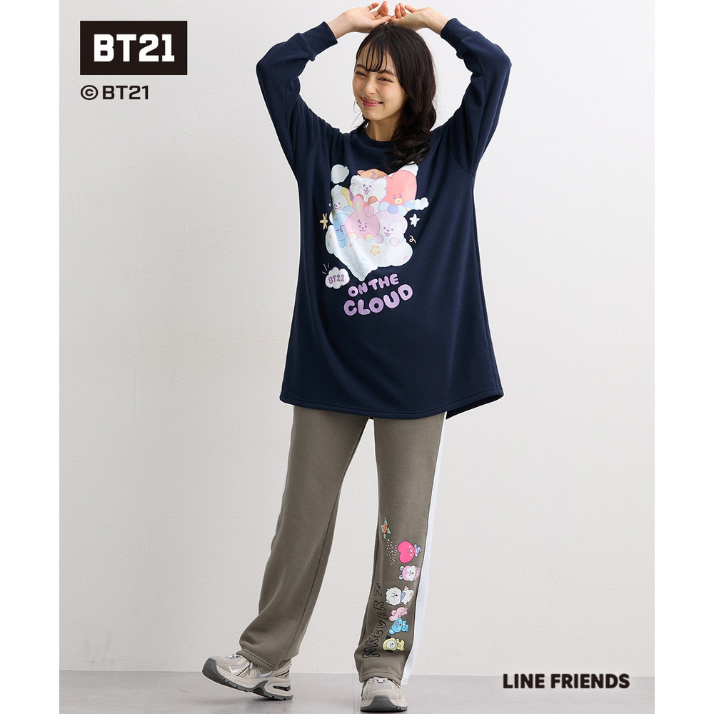 【BT21】裏起毛パンツ 大きいサイズ3