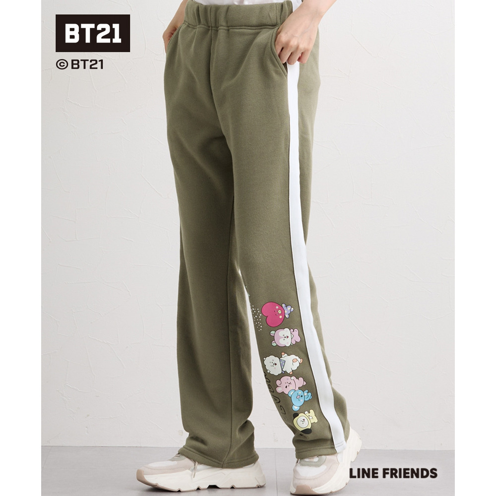【BT21】裏起毛パンツ 大きいサイズ1