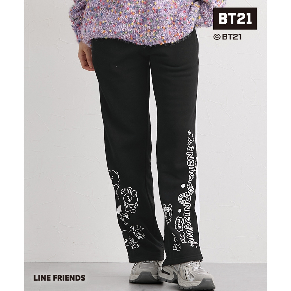 【BT21】裏起毛パンツ 大きいサイズ1