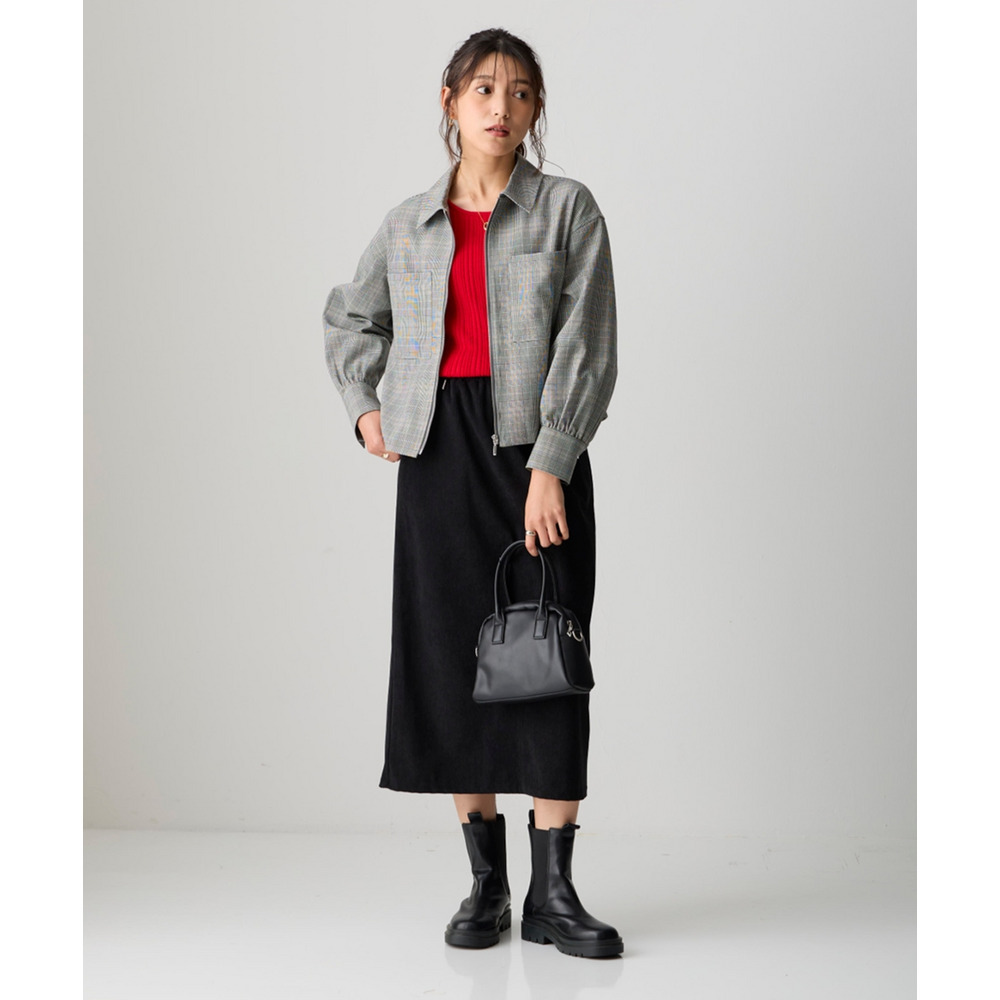 【美極】フロントジップシャツジャケット 大きいサイズ25