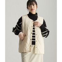 ベーシックウエーブキルトオーバーサイズベスト（はっ水） 大きいサイズ