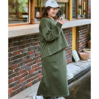 色々選べる柔らか裏シャギーセットアップ 大きいサイズ