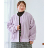 ボアカーディガン 大きいサイズ