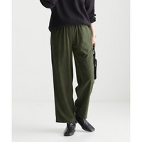 カットコーデュロイストレートパンツ 大きいサイズ