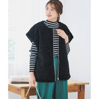 ジップボアベスト 大きいサイズ