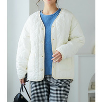 裏ボアキルトコート 大きいサイズ