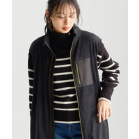 シルキーフリースプレミアムあったかロング丈ベスト 大きいサイズ