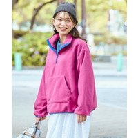 フリースアノラックパーカー 大きいサイズ