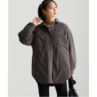  中わた入りシャツジャケット 大きいサイズ